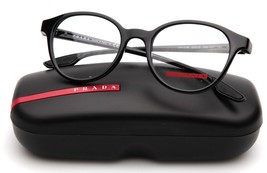 New Prada Vps 01M 1AB-1O1 Black Eyeglasses Frame 50-19-145mm B43 Italy - £75.77 GBP