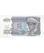 Zaire, 5 Makuta, 1993, P48, UNC, - $13.07