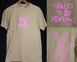 Machine Gun Kelly Concert Tickets To My Downfall T Shirt MEDIUM - $19.99
