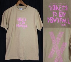 Machine Gun Kelly Concert Tickets To My Downfall T Shirt MEDIUM - $19.99