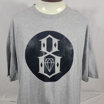 Rebel8 T-Shirt Men&#39;s Grey Logo XXL Graphic Print Brand New with Tag Rebel 8 - $1,318.97 MXN