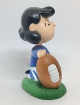 3” Lucy Holding Football - PVC - Peanuts - Charlie Brown - Applause Figure - $18.95