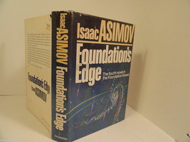 Asimov Foundations Edge First Edition Book 1982 HC/DJ 4th in Foundation ... - $14.95