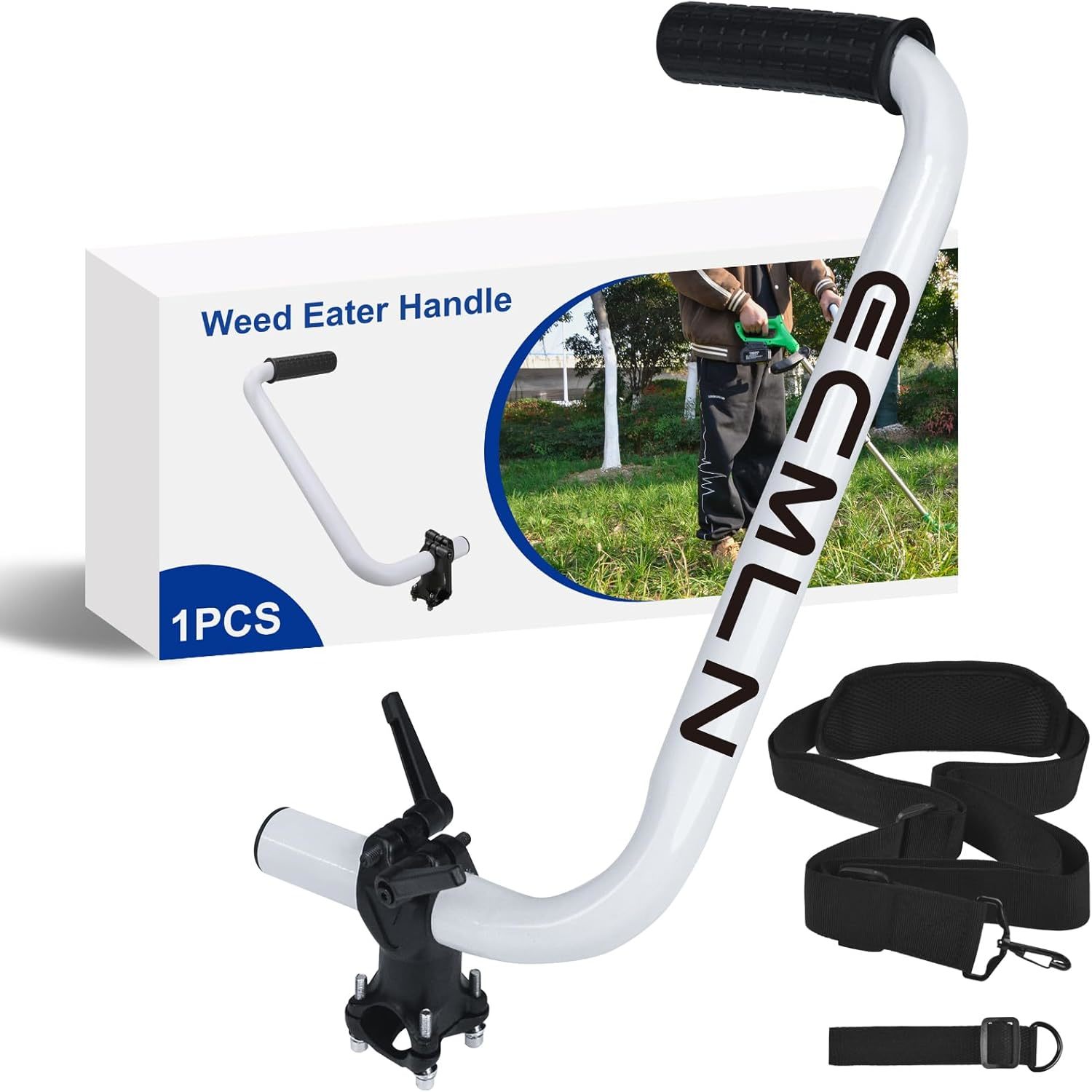 Ecmln Upgraded Weed Eater Handle, Ergonomic String Trimmer Handle With T... - $36.99