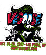 VEGOOSE Oct 26-28 2007 Las Vegas Nevada Event Sticker  - £7.95 GBP