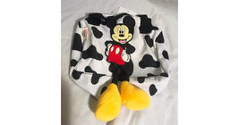 Mickey Mouse Nylon Messenger Shoulder/Handbag (white &amp; black) - £12.01 GBP