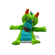 Adorable Green Dragon Hand Puppet BY Pop It Up - £11.86 GBP