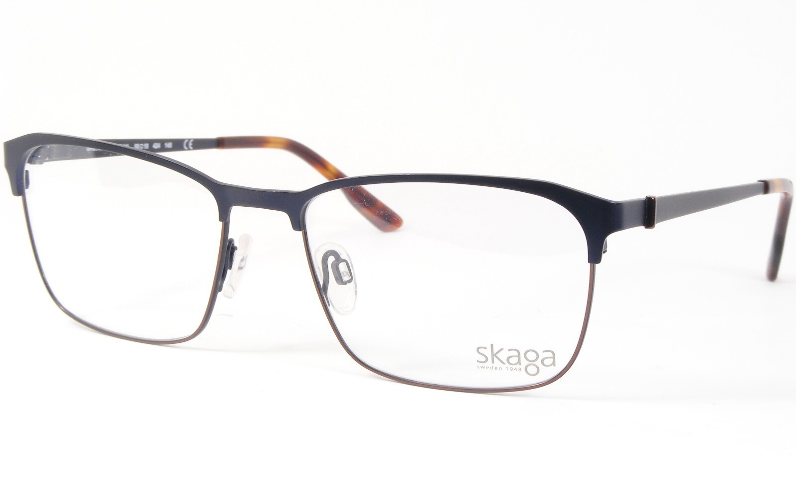 Skaga SK2103 IDEGRAN 424 Blue /Brown UNIQUE EYEGLASSES GLASSES FRAME 58-... - $135.95