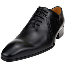 Men Shoes Formal Mens Shoe Genuine Leather Zapatos Social Lace Up Shoe Male Wedd - £189.48 GBP