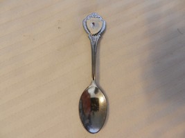 Iowa Collectible Silverplated Demitasse Spoon with Indian Head - £11.79 GBP