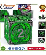 Exclusive Dragon Metal D20 Dice Set with Leather Bag for Roleplaying Games - $847.82 MXN