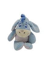 Disney Baby Crinkle Toy Plush Eeyore Stuffed Animal Rattle 9 Inch Blue Infant To - £11.08 GBP