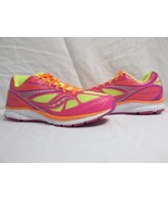 Saucony US 6 UK 5.5 EU 38.5 Kinvara Citron New Girls Athletic Sneakers NWOB - £56.20 GBP