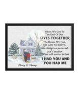 Together To The End - Custom Wall Art - Personalized Gift For Grandparent, Coupl - $72.00 - $167.00
