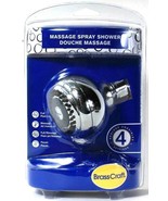 1 Ct BrassCraft Massage Spray Shower Chrome 4 Settings Full &amp;/Or Massage... - €33,41 EUR
