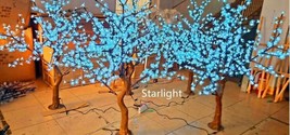 5ft Multi-color Change 21 Functions via Controller LED Cherry Blossom Tr... - $443.52