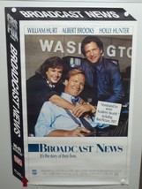 BROADCAST NEWS William Hurt ALBERT BROOKS Holly Hunter HOME VIDEO POSTER... - £11.28 GBP