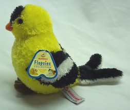 Aurora Soft Yellow Goldfinch Bird 7&quot; Plush Stuffed Animal Toy New w/ Tag - £14.37 GBP