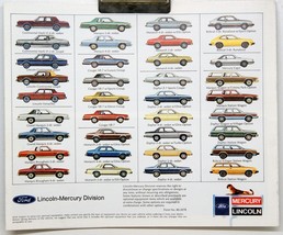 1980	Lincoln-Mercury Fine Car Collection Advertising Dealer Sales Brochu... - $7.43