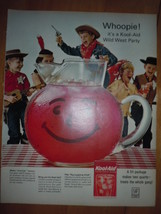 Kool-Aid Pitcher Wild West Party Print Magazine Ad 1964 - £7.18 GBP