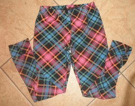 girls leggings pants nwt size 6x and 14-16 argyle pattern - £13.41 GBP