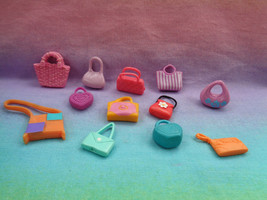 Lot of 12 Polly Pocket Bags Purse Accessories - as is - £4.21 GBP