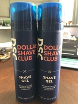 (2) DSC Dollar Shave Club Shave Gel Shea Butter &amp; Aloe For Sensitive Ski... - $7.69