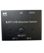 8K DisplayPort 1.4 Switch, iXever DP DisplayPort 1.4 Bi-Direction Switch... - $20.30 CAD