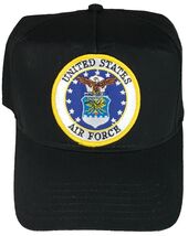 United State AIR Force Official Seal HAT - Black - Veteran Owned Business - $16.49