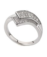 Wedding Ring Jewelry Made with Genuine Zircon Crystals From Austria 4 Mu... - £6.79 GBP