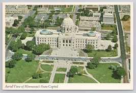 Aerial View Of Minnesota State Capitol In St Paul Vintage Postcard - £5.44 GBP