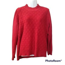 Sag Harbor Red Cable Knit Sweater sz 1X - £15.78 GBP