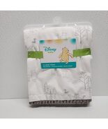 Disney Baby Classic Winnie the Pooh 30&quot; x 40&quot; White Gray Fleece Blanket ... - $1,014.82 MXN