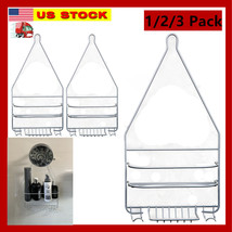 Hanging Shower Caddy Over the Door w/Soap Holder, Hook Adhesive Shower O... - $7.91+