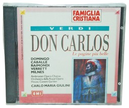 Verdi Don Carlos Le Pagine Piu Belle Famiglia Cristiana Music CD Italian Version - £7.96 GBP
