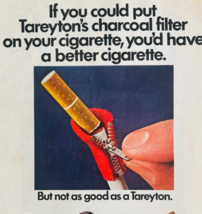 1968 Tareyton Cigarettes Advertisement Vintage Tobacco Charcoal Filter D... - $34.91 CAD