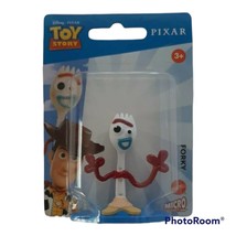Forky Disney Toy Story Mattel Micro Collection 2.25&quot; New Cake Topper Toy - £5.49 GBP