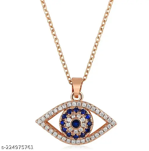 Evils Eyed Chain Necklace - $46.55