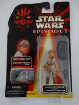 1998 Star Wars Episode I  Anakin Skywalker Tatooine Commtech Chip Action Figure - £6.28 GBP