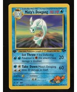 Misty&#39;s Dewgong 1st Edition Gym Challenge Pokemon NM 54/132 80 HP Uncommon - $9.99