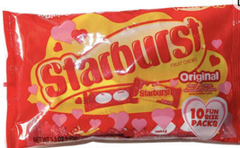 Starburst Fruit Chews-Original 10 Fun Size Packs:3.53oz/100.07g. ShipN24... - £9.40 GBP