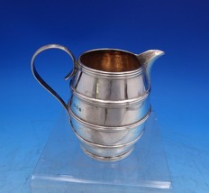 English Estate Sterling Silver Syrup Pitcher Barrel Form w/Handle c.1923 (#6957) - £468.65 GBP