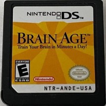 Brain Age: Train Your Brain in Minutes a Day (Nintendo DS, 2006) Tested Working - £3.87 GBP