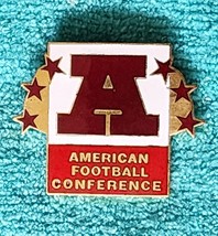 NFL - AFC - AMERICAN FOOTBALL CONFERENCE - LOGO LAPEL PIN - NFL FOOTBALL... - $5.89