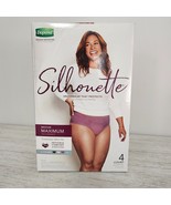 DEPEND Silhouette Size Medium Maximum Absorbency (4) Count Underwear New... - $12.17 CAD