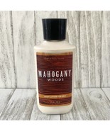 Bath & Body Works MAHOGANY WOODS Men Body Lotion 8 oz NEW*lLave scuffs*Old stock - $24.70