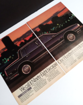 1988 Oldsmobile Ninety Eight Regency Car Vtg Magazine Cut Print Ad (2 Pages) - £7.81 GBP