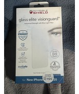 Zagg glass elite vision guard plus screen protector for iPhone 12 mini￼ - £3.13 GBP