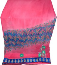 Pre-loved Indian sari, Old embroidered sari wedding home Decoration, DIY canopy  - $34.64