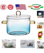 Heat-Resistant Glass Cookware - 1.5L Safe for Pasta, Soup, and More - $590.63 MXN